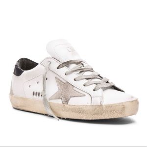 Golden Goose Leather Superstar Low Sneakers